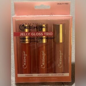 Max Makeup Cherimoya Jelly Gloss
Trio - 0.42 fl oz / 12 ml/ NWT